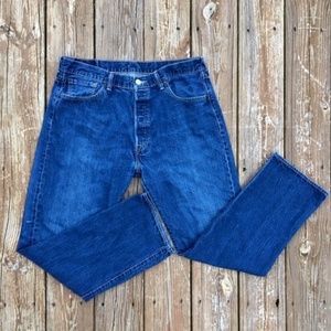 Levi’s 501s Men’s Vintage Denim Straight Cut Jeans